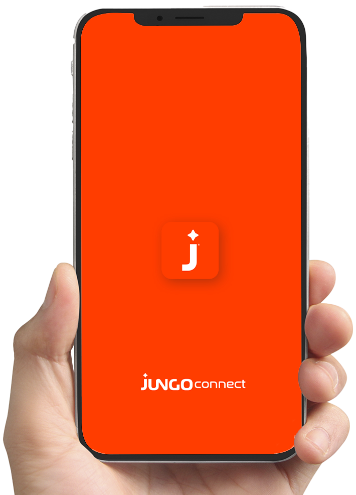 Aplicación Jungo Connect en celular