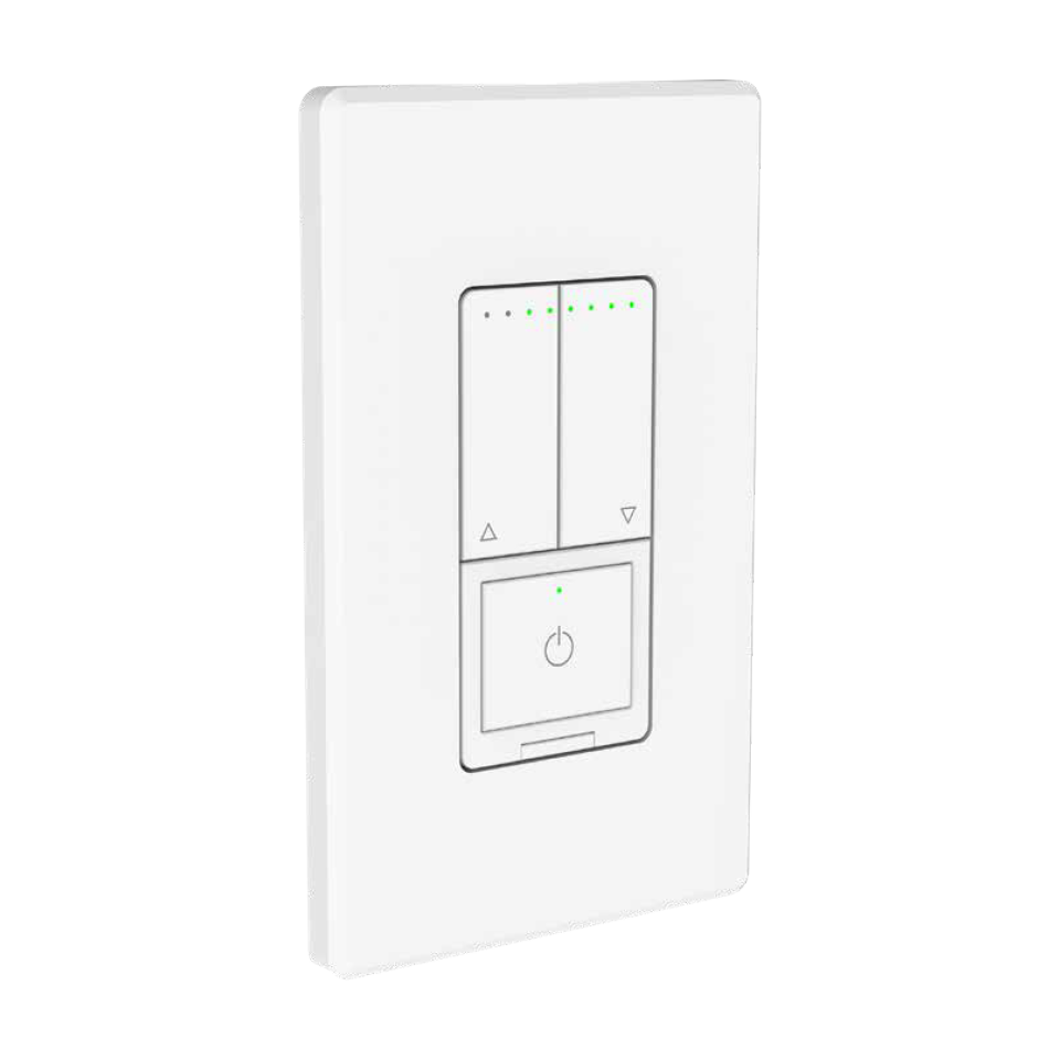 Interruptor de atenuación inteligente para pared Zigbee de tres botones, compatible con Jungo Connect